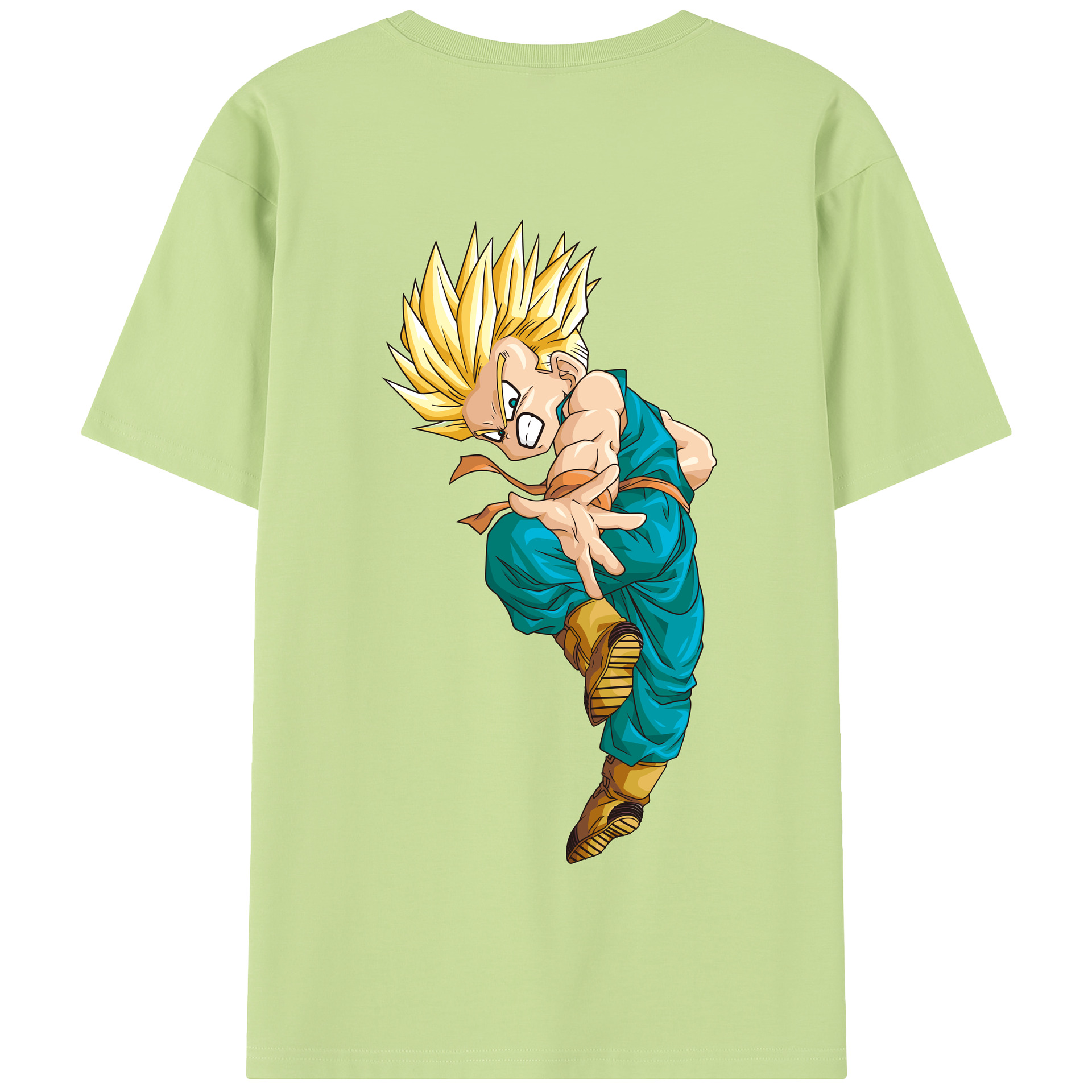 （画像用） ドラゴンボール DRAGON BALL 綿100％半袖Tシャツ（背面プリント）